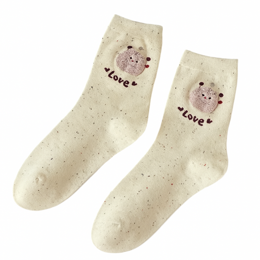 Love Cotton Wool Socks
