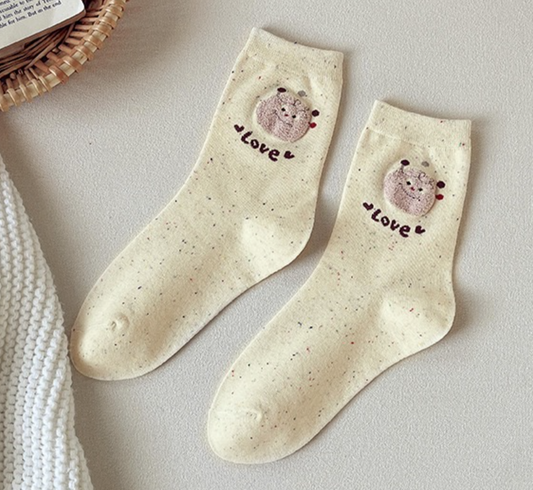 Love Cotton Wool Socks